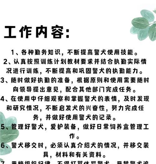培养未来的狗狗专家——以训犬师的出路与发展（揭秘训犬师的职业前景和成长机会）