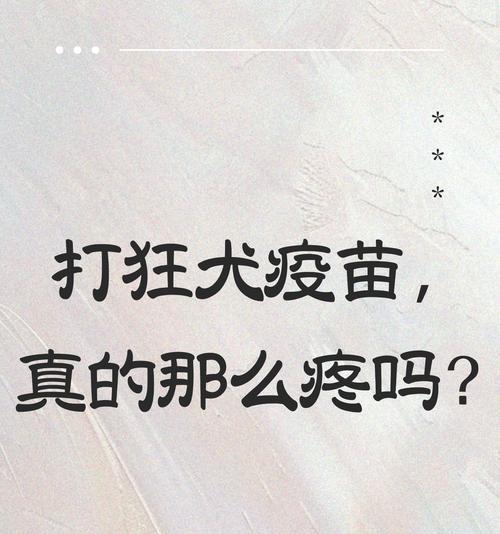 保护宠物狗免受疾病侵害——重要的疫苗接种（宠物狗疫苗的重要性及常见疾病预防）